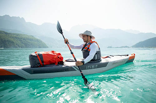 Équipement de randonnée pour le kayak de mer